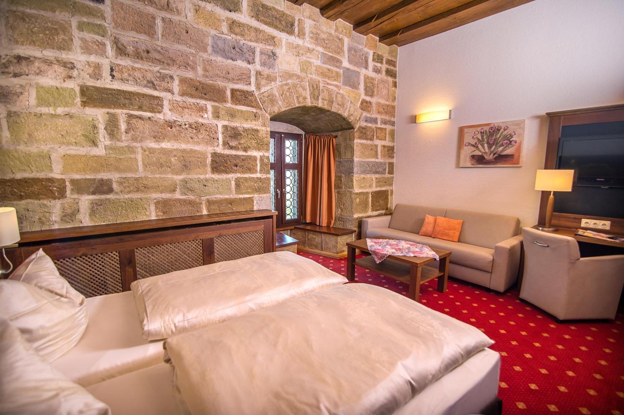 Burg Colmberg Hotel Extérieur photo