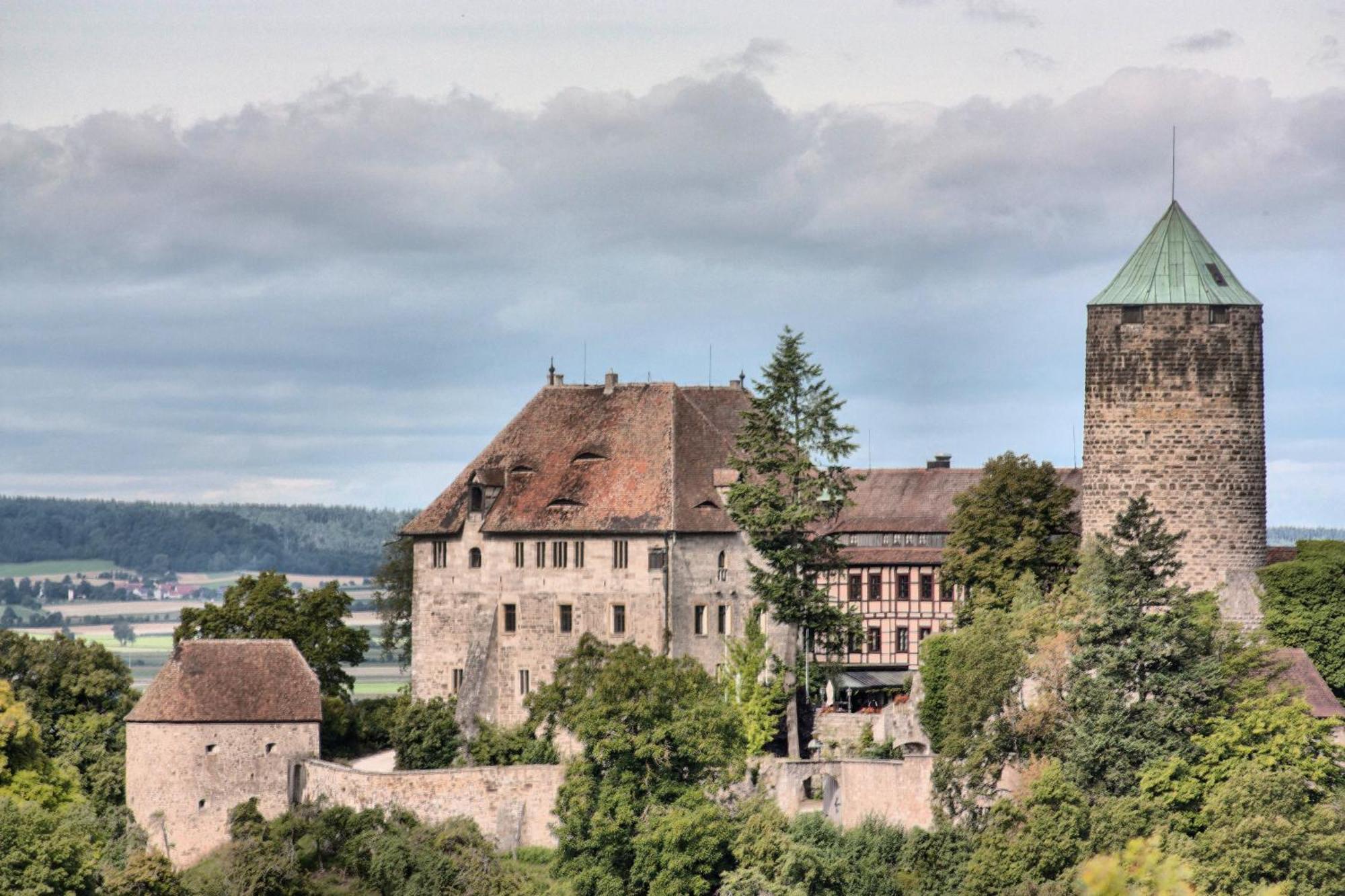 Burg Colmberg Hotel Extérieur photo